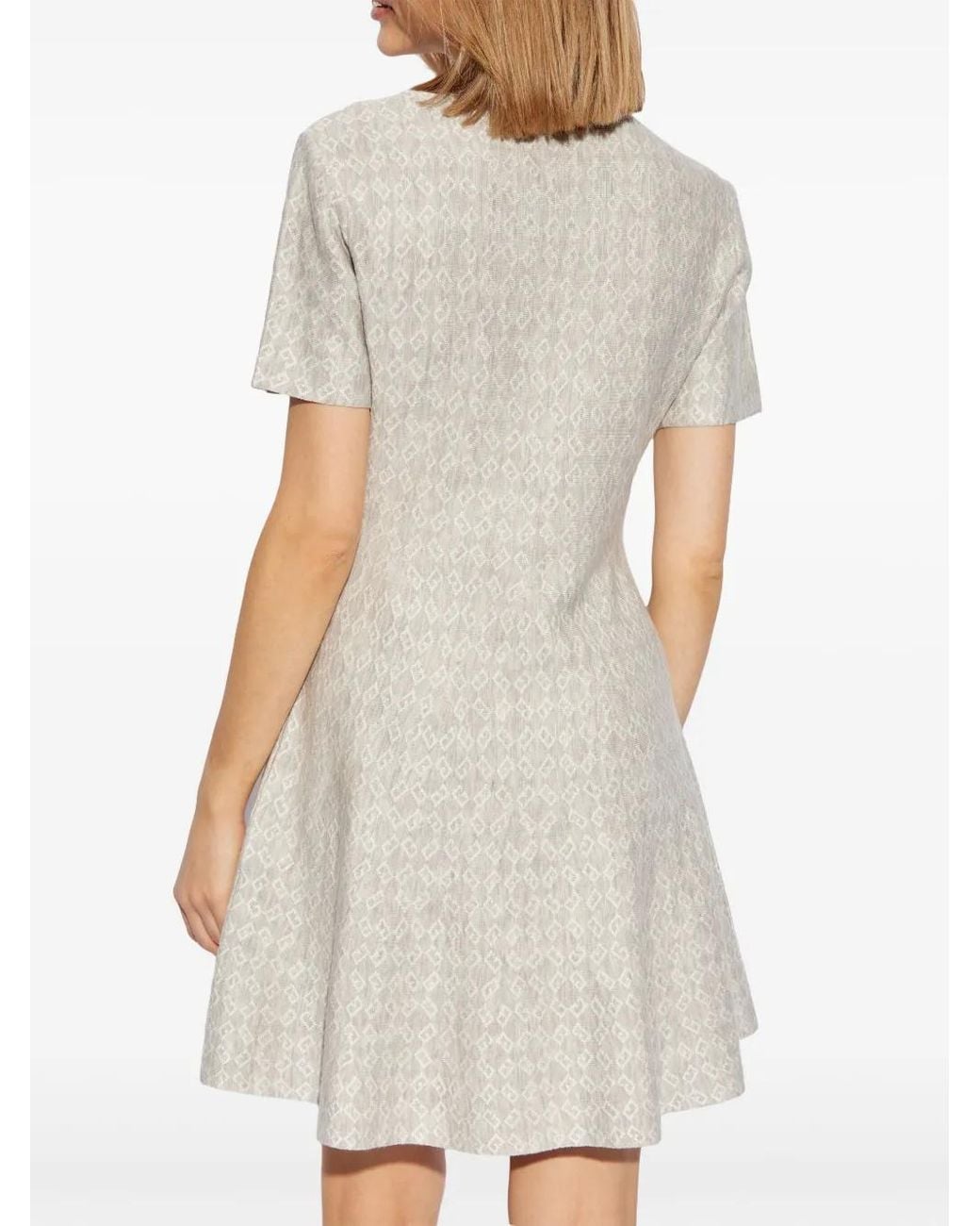 Givenchy White Dress With Monogram