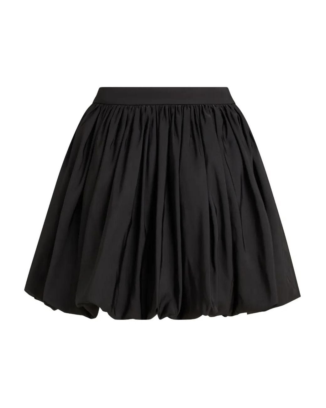 Karl Lagerfeld Mini-Plooirok in het Black