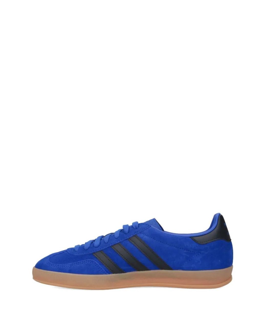 Adidas Blue Gazelle Suede Sneakers for men
