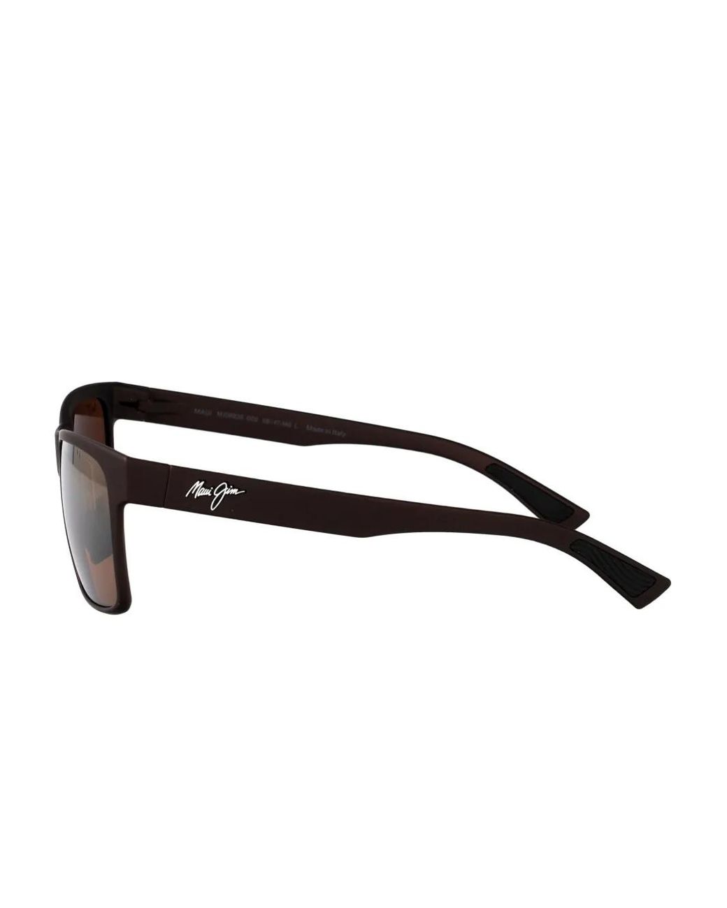 Maui Jim Brown Rectangle-Frame Sunglasses for men
