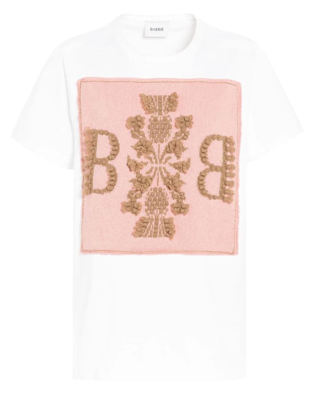 Barrie Pink B-Logo T-Shirt
