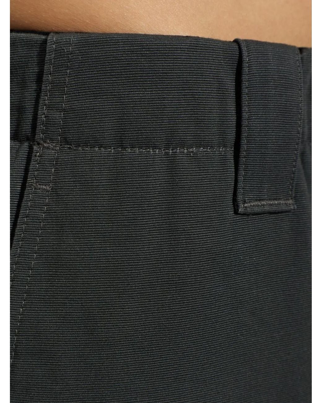 KENZO Gray Double-Knee Panelled Chinos for men