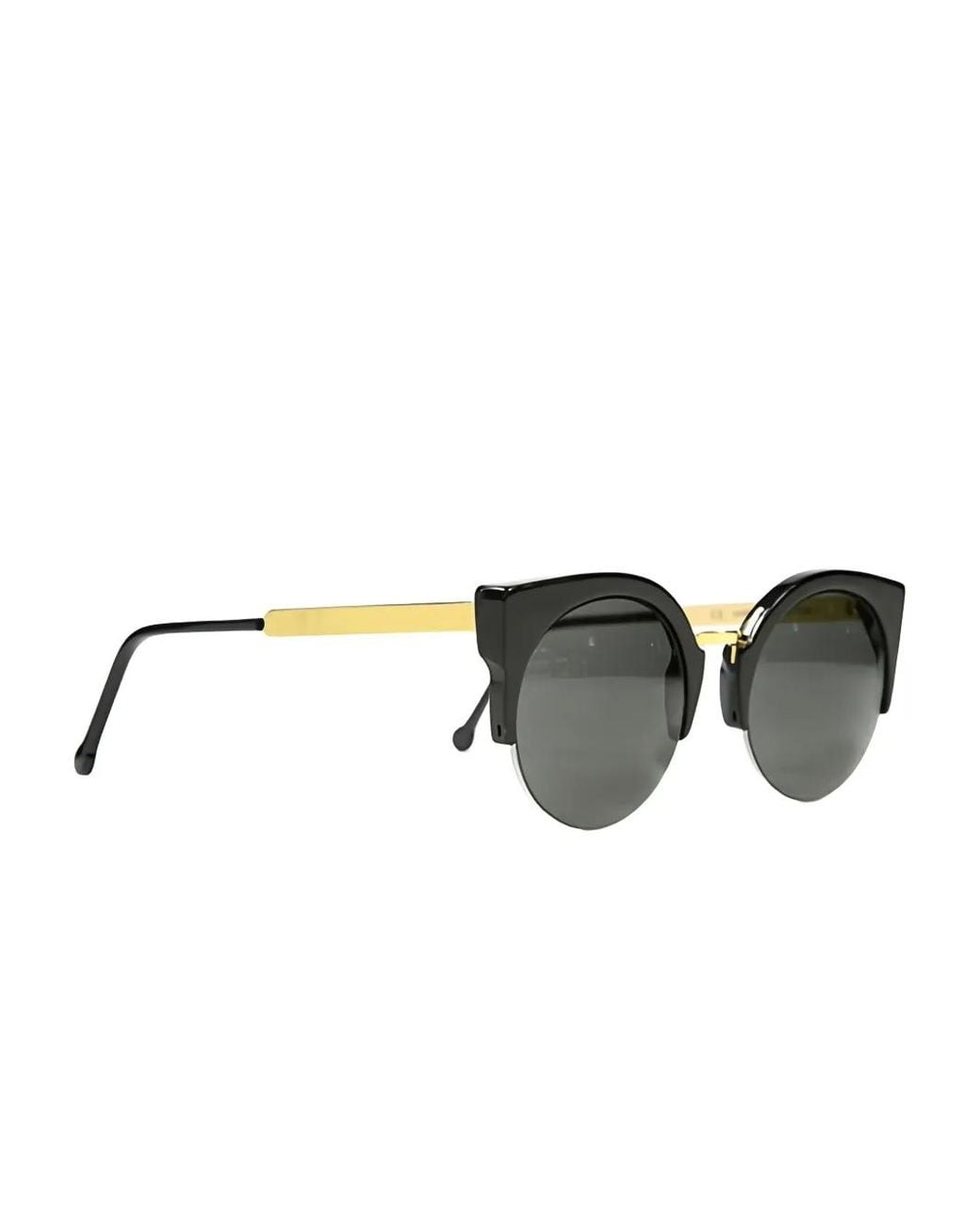 Retrosuperfuture Black Lucia Francis Sunglasses for men