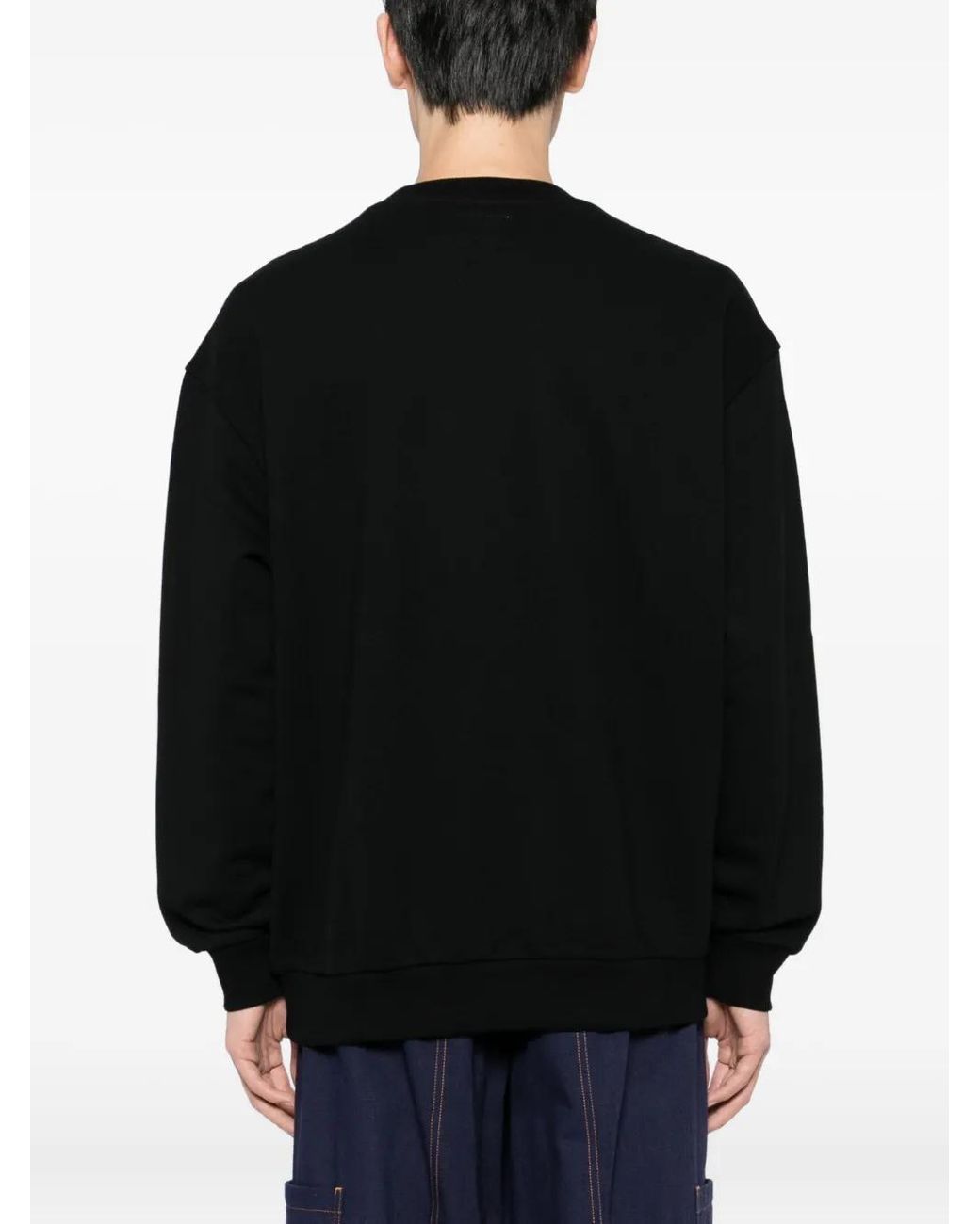 Izzue Black Printed Sweatshirt for men