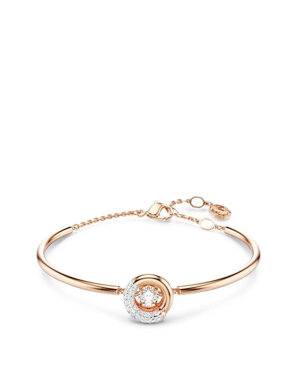 Swarovski White Dextera Crystal-Embellished Bangle Bracelet
