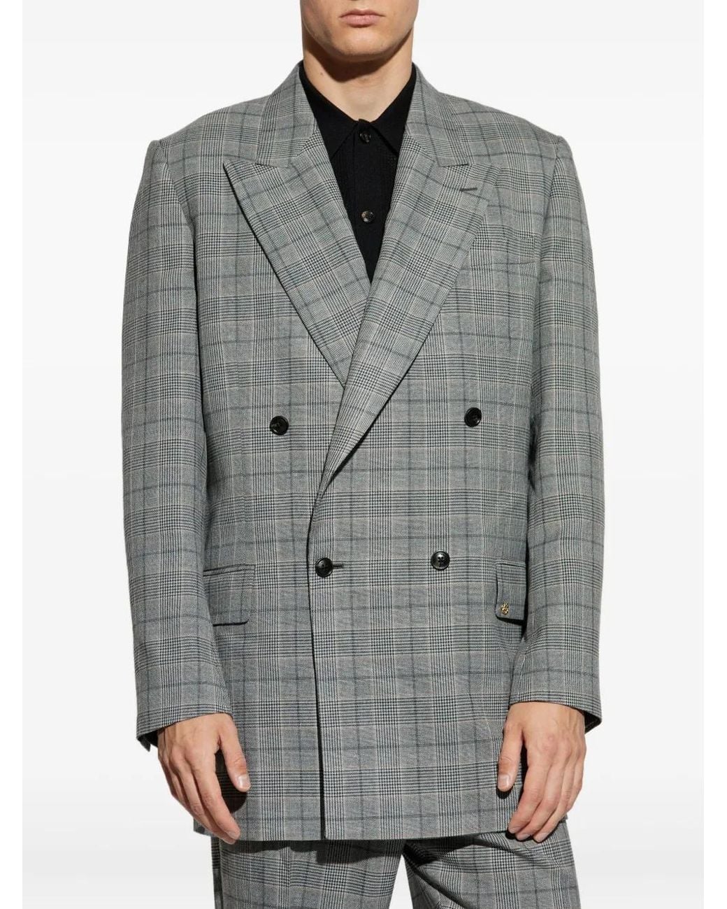 Amiri Gray Blazers for men