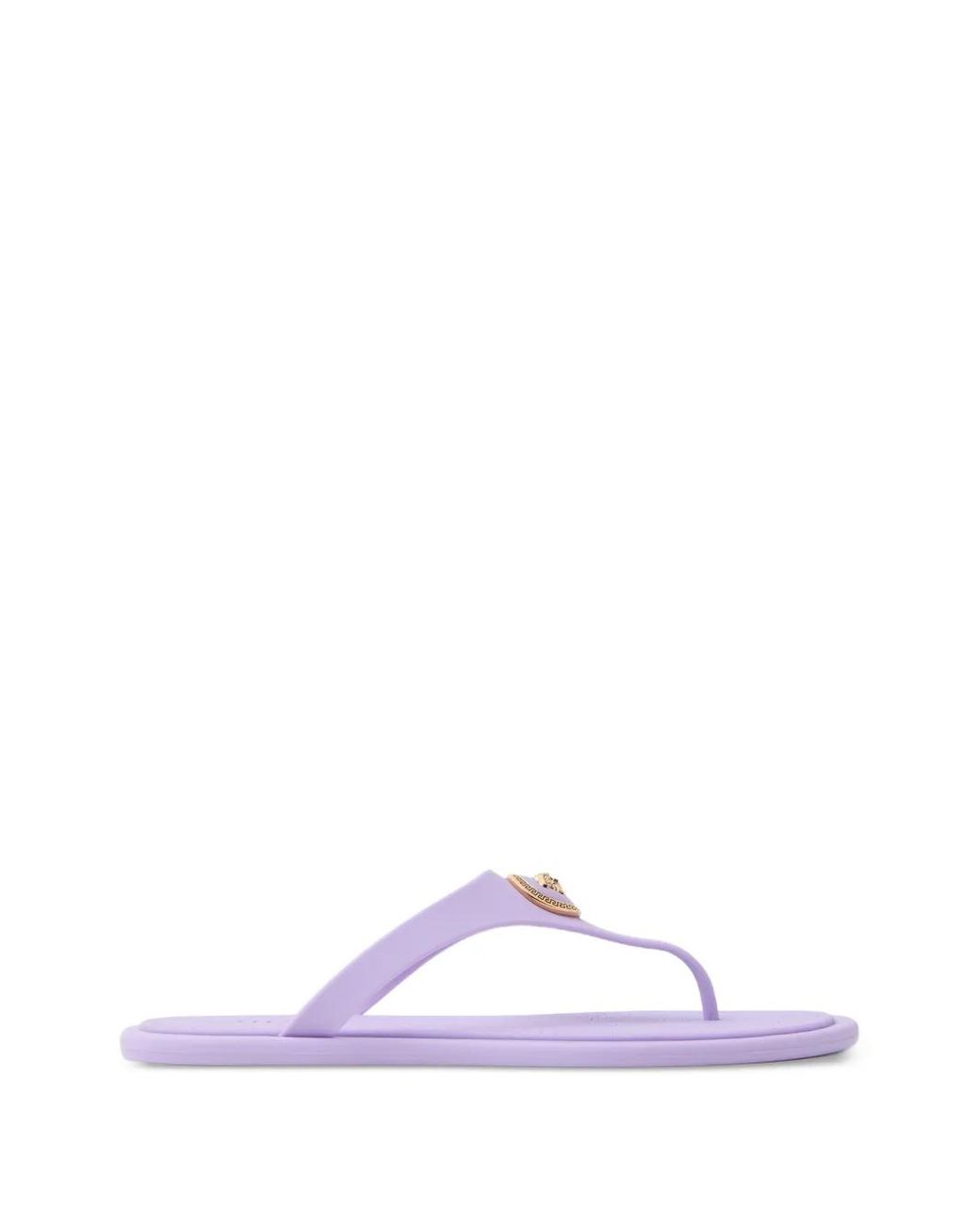 Versace Multicolor Alia Rubber Flat Sandals