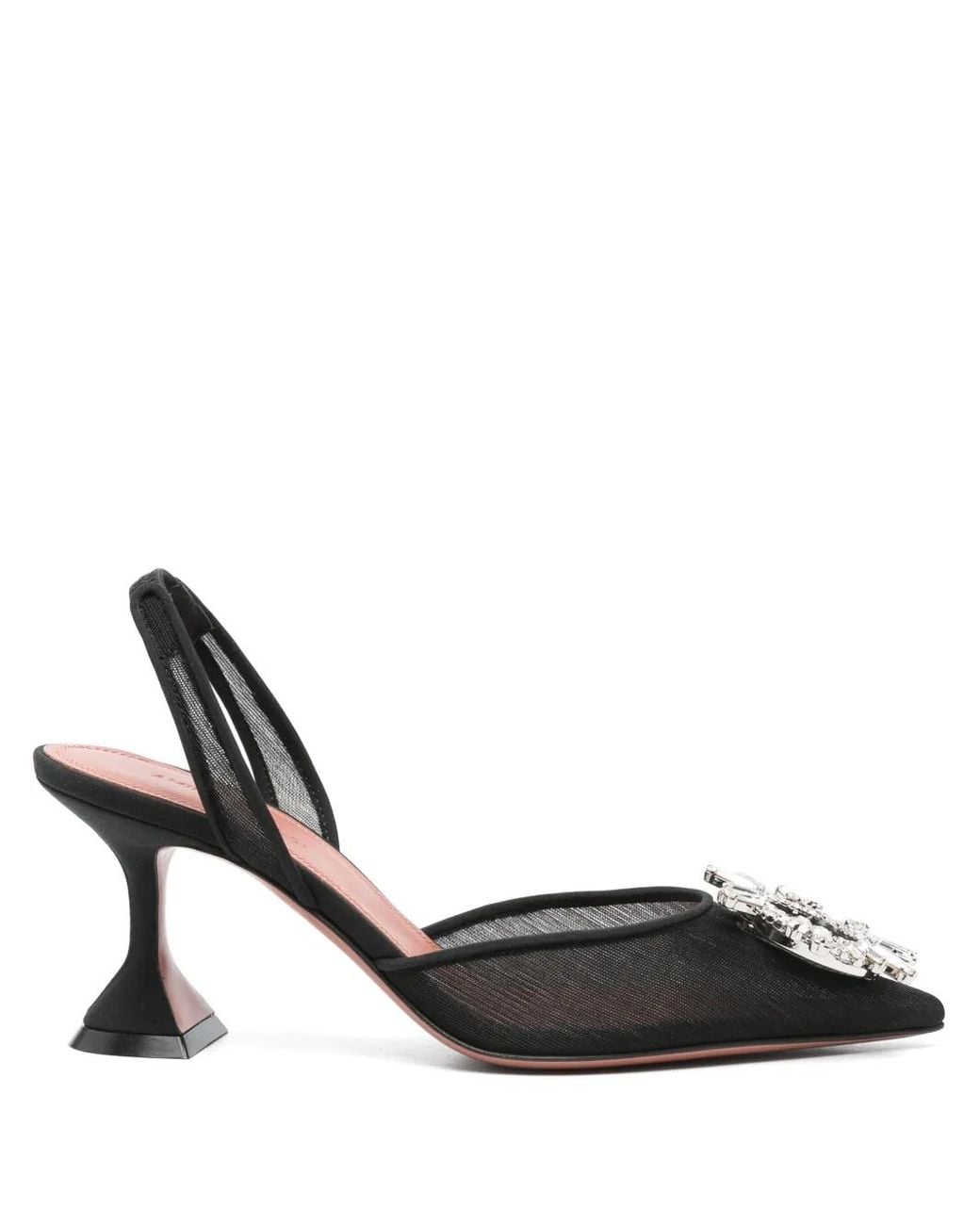 AMINA MUADDI Black Begum Slingback Pumps