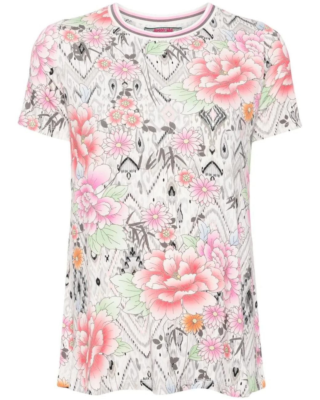 Johnny Was Pink The Janie Favorite T-Shirt