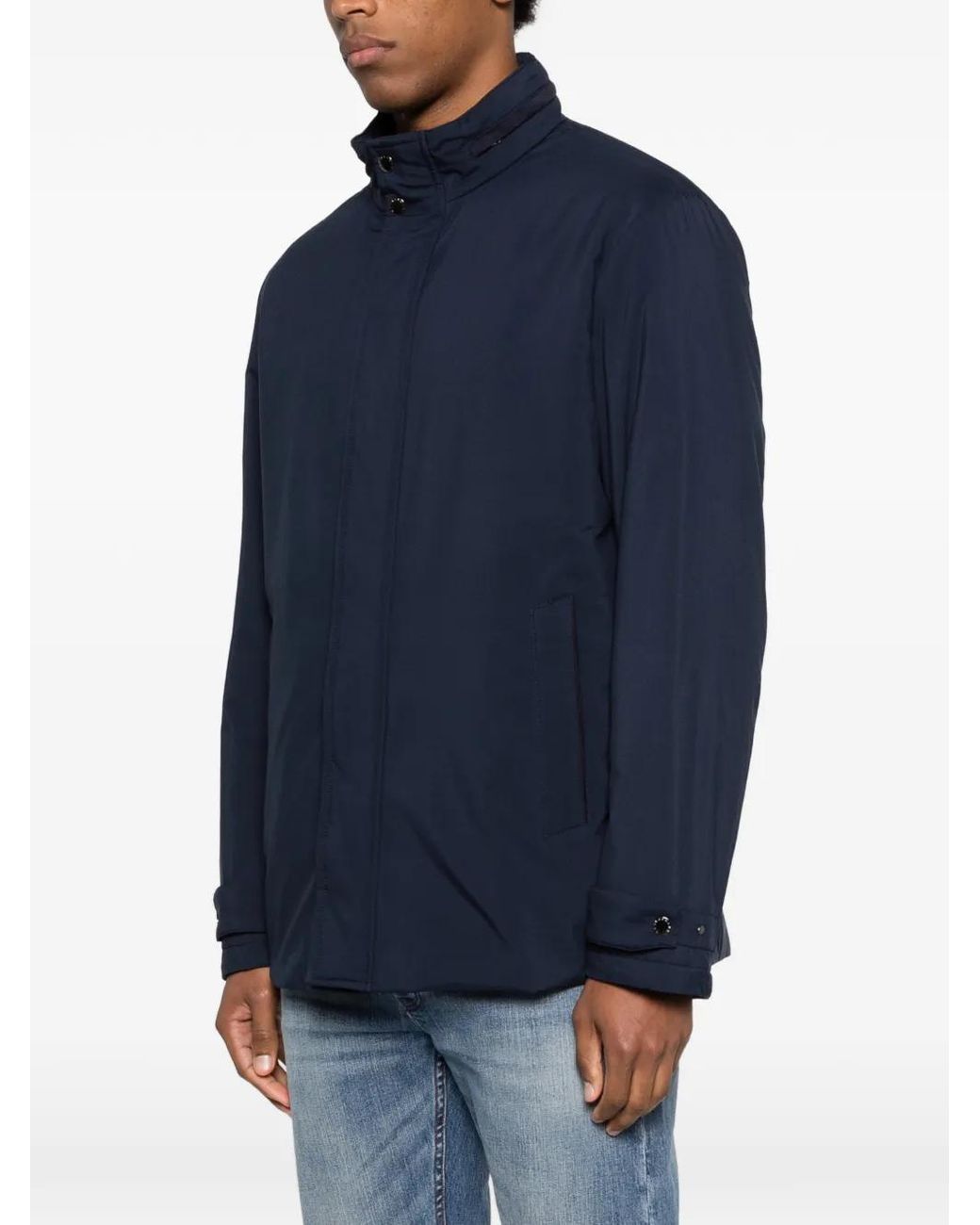 Paul & Shark Blue Button-Up Jacket for men