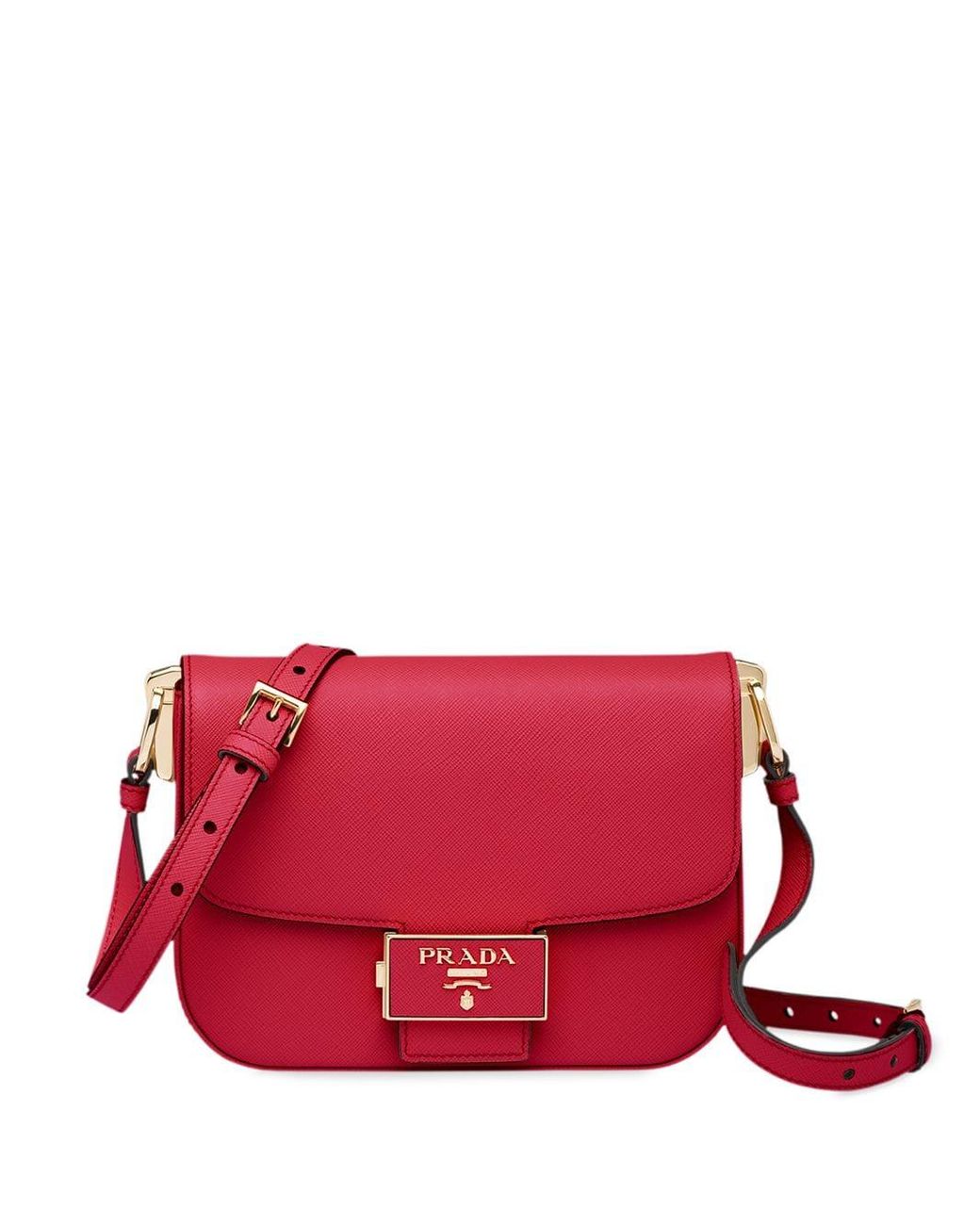 prada red handbag