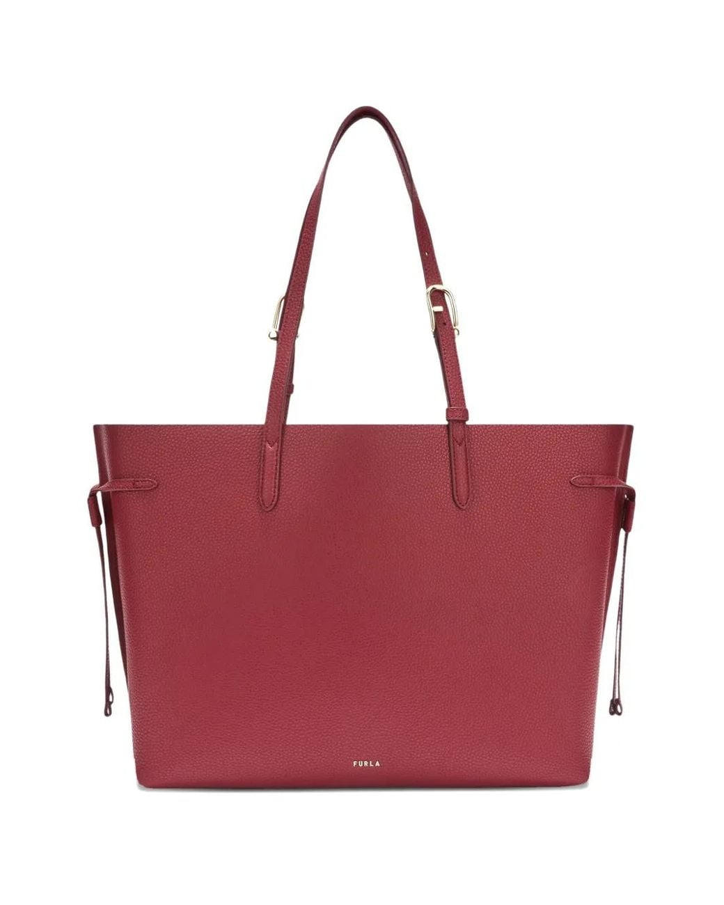 Furla Red Ava Tote Bag L