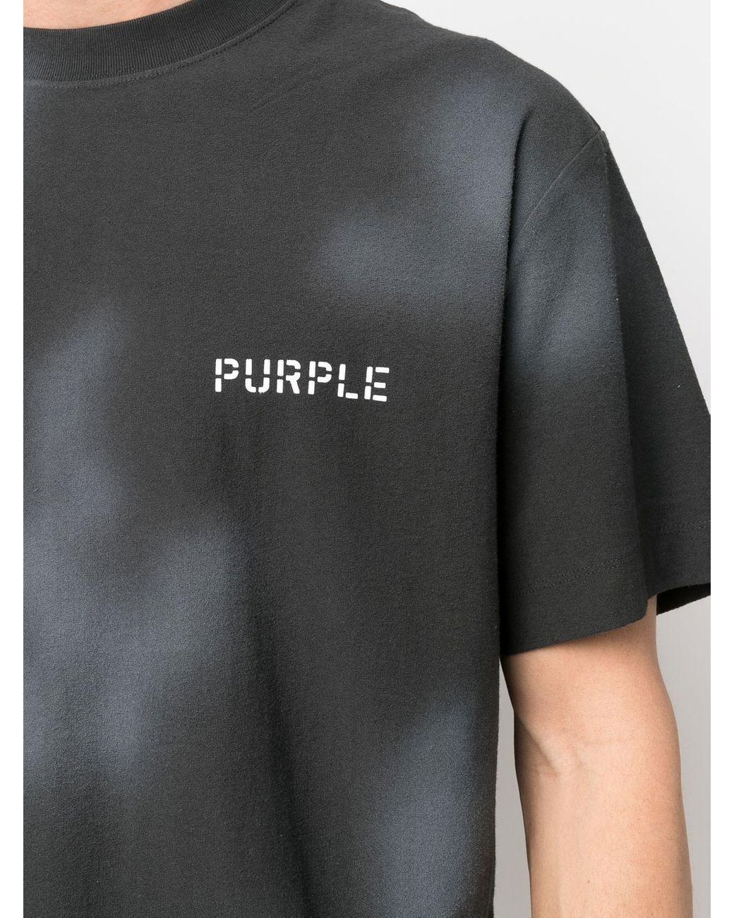 PURPLE BRAND Tie Dye Logo Graphic T-Shirt