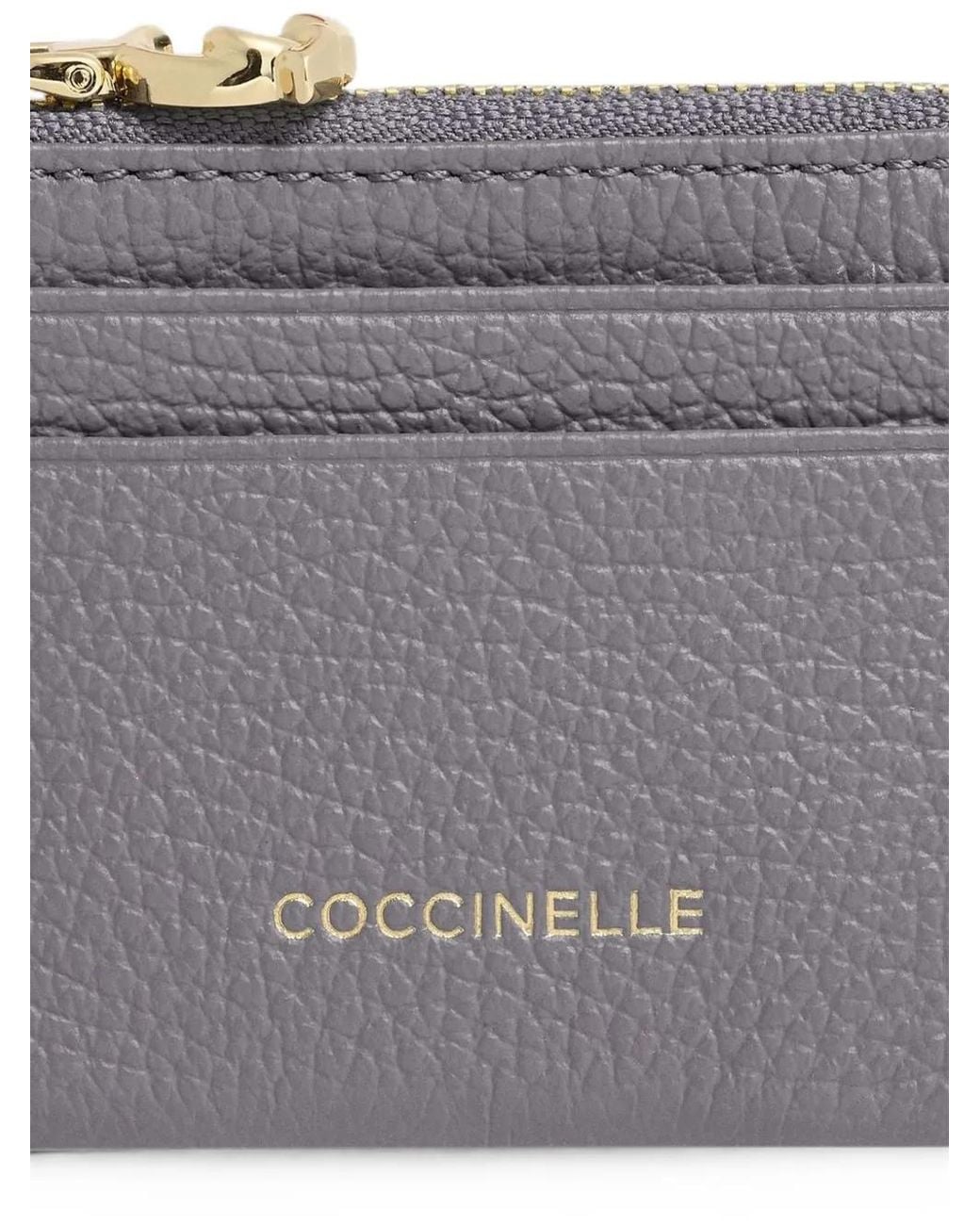Coccinelle Gray C-Me Small Card Holder