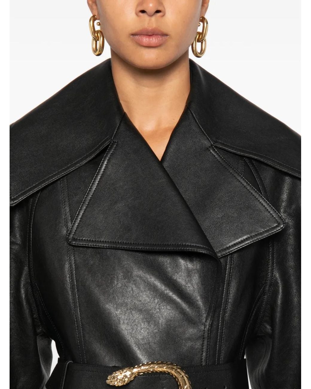 Gucci Black Dionysus Belted Jacket