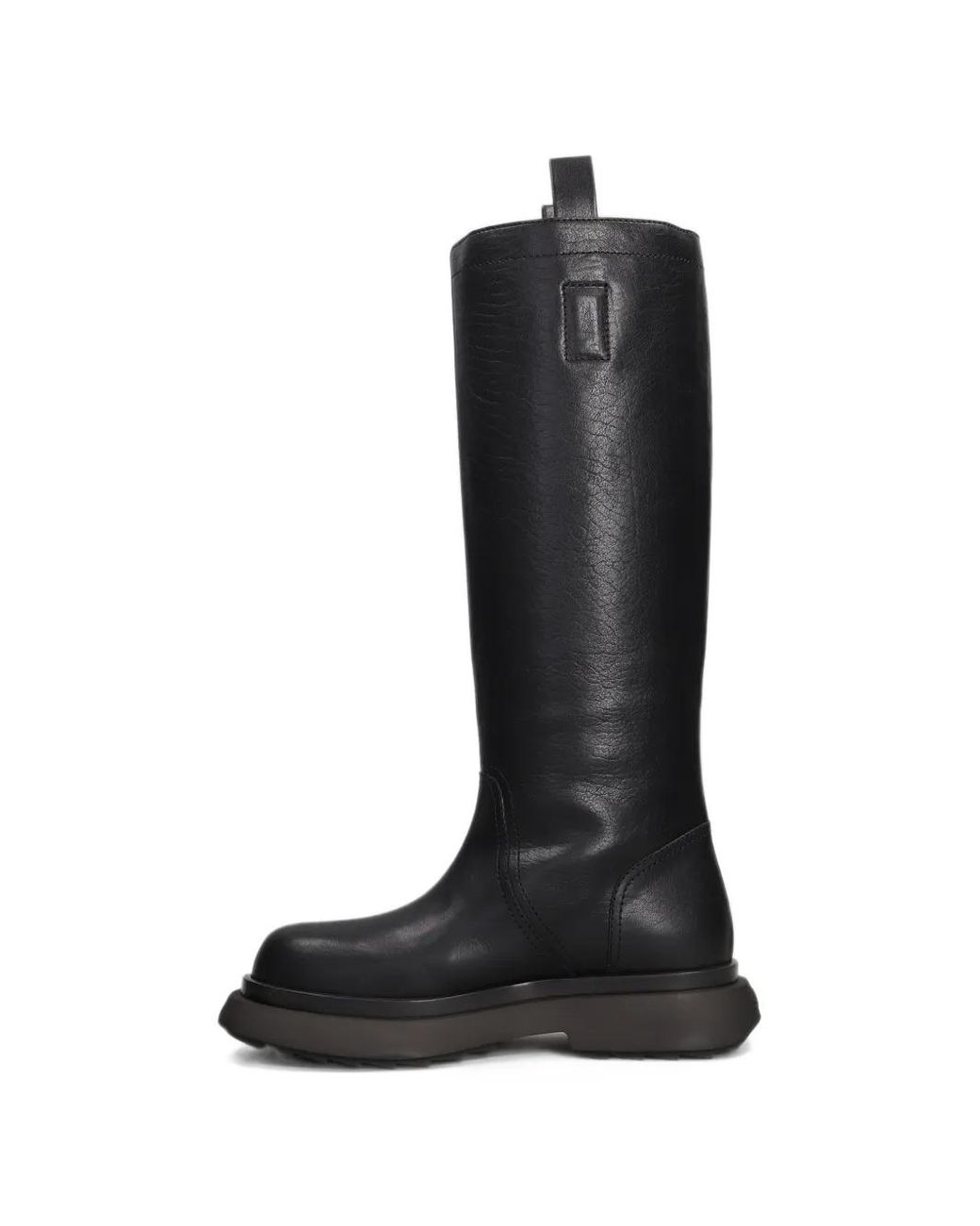 3Juin Black Ika Chunky-Sole Knee-High Boots