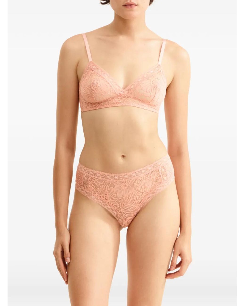 Eres Natural Vestiges Lace Triangle Wireless Bra