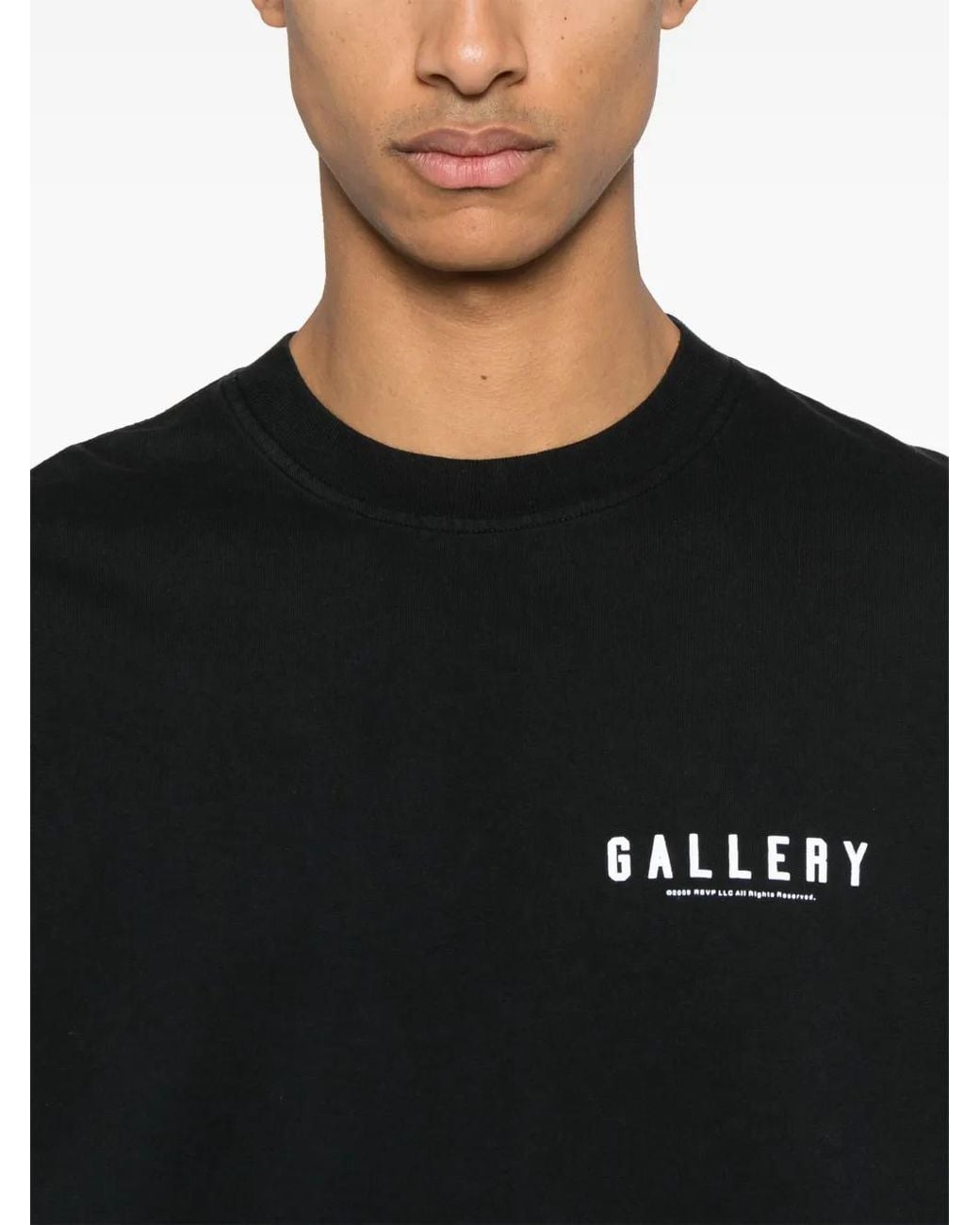 Agolde Black Logo-Print T-Shirt for men