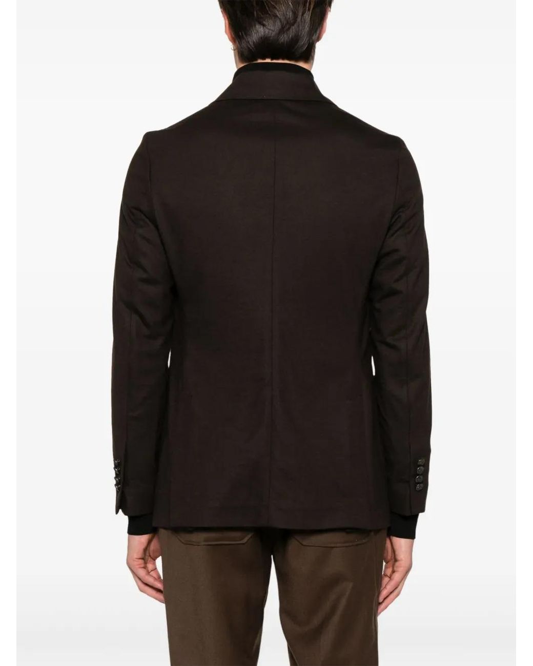 Circolo 1901 Black Double-Breasted Blazer for men