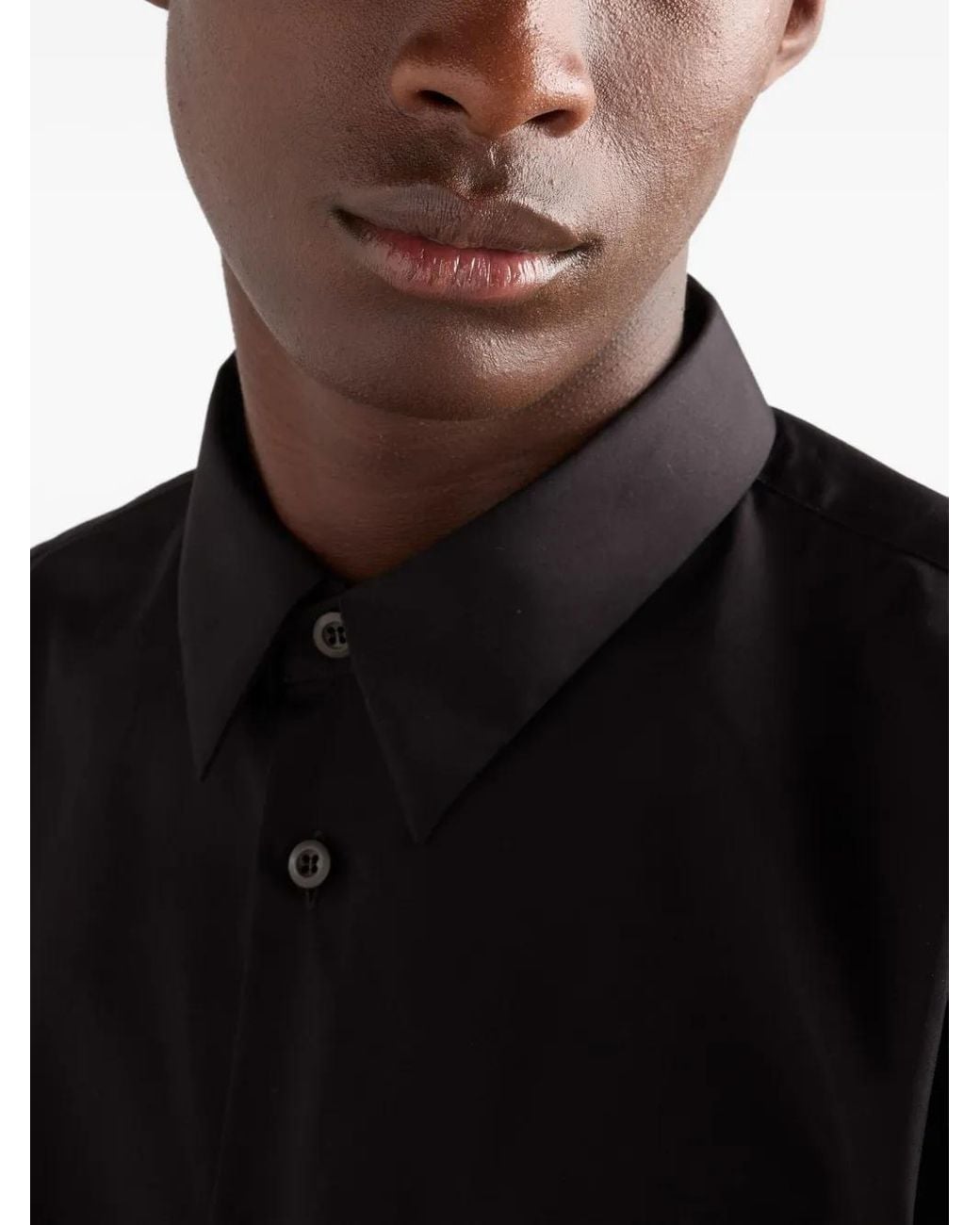 Camicia di Prada in Black da Uomo