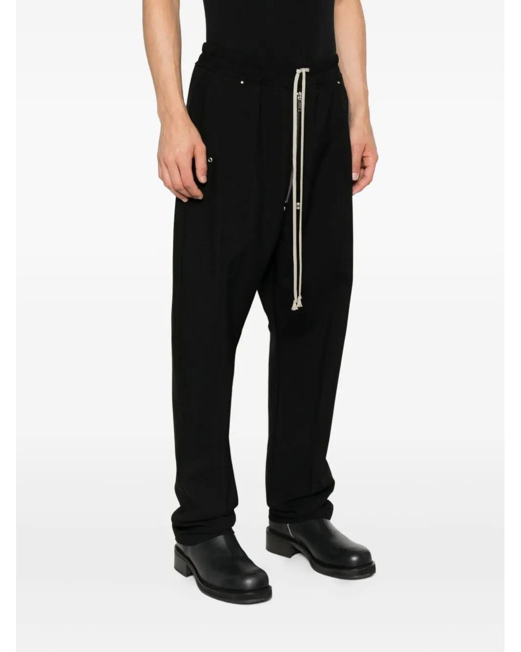Rick Owens Bela Trousers in Black for Men | Lyst