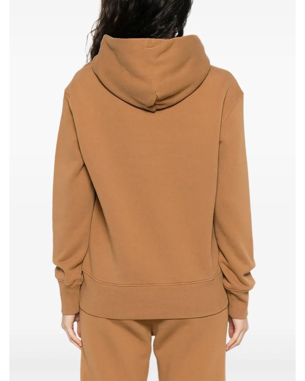 Autry Brown Hooded Embroidered Logo