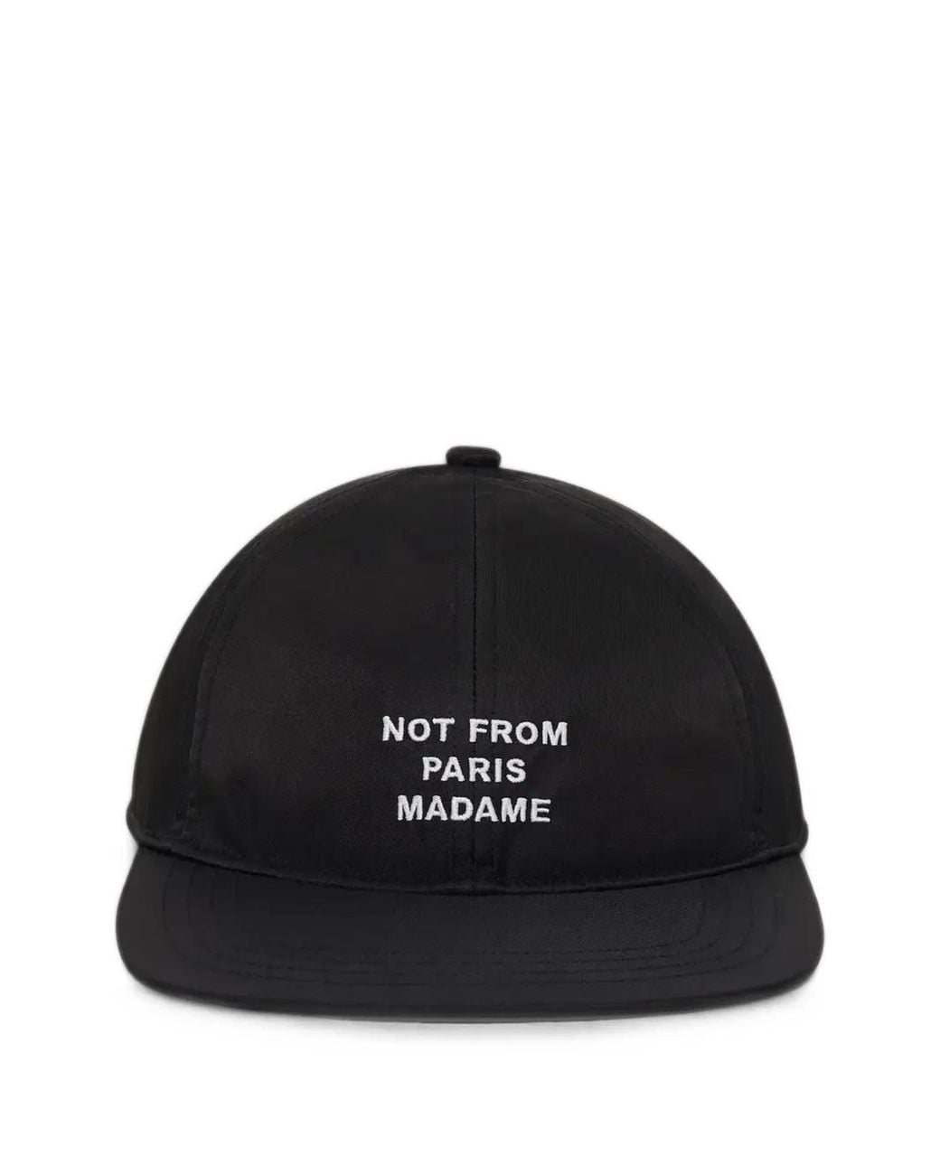 Drole de Monsieur Black Baseball Cap for men