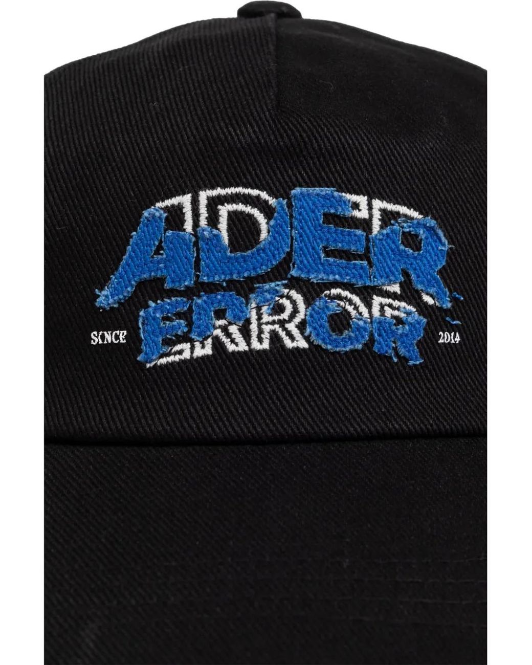 Adererror Black Edca Logo Cap
