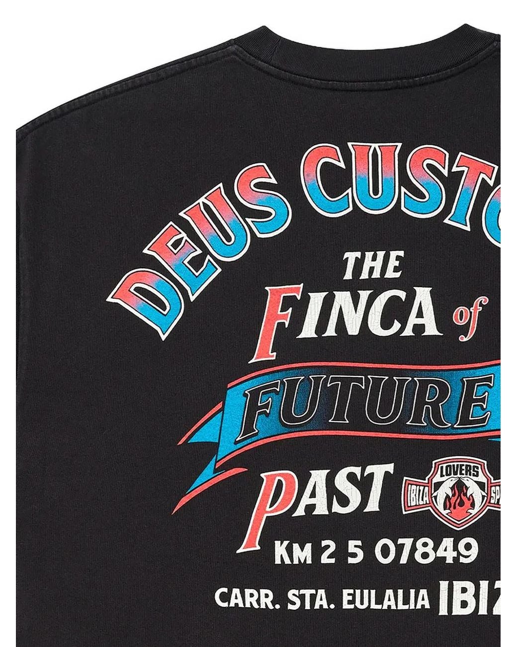 Deus Ex Machina Black Lovers Oversized T-Shirt