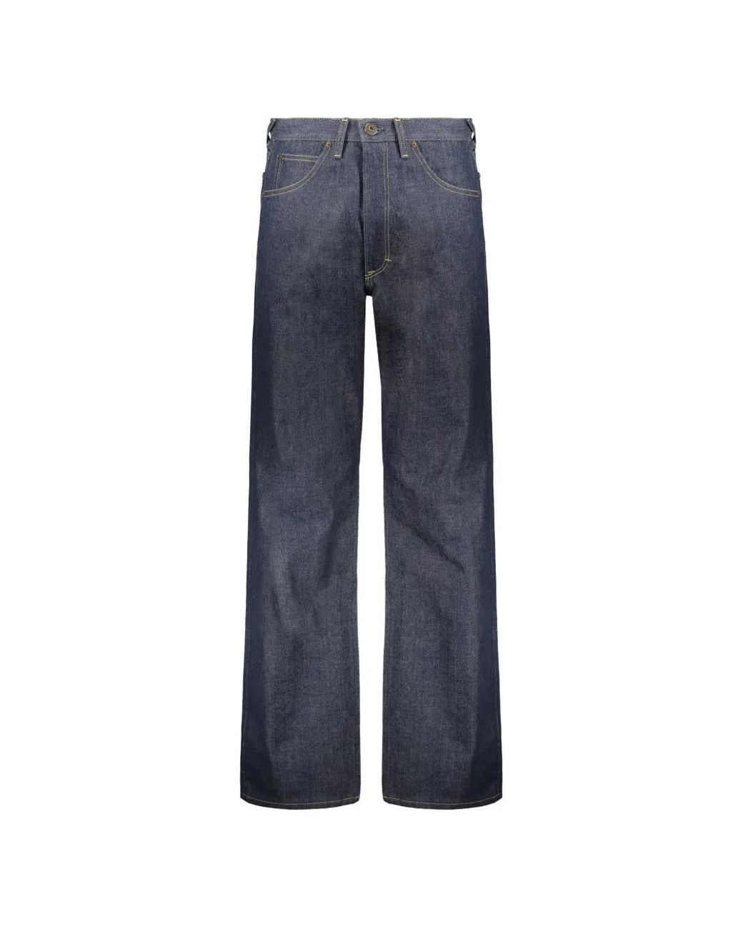 Moorer Laurence Straight Jeans in het Blue voor heren