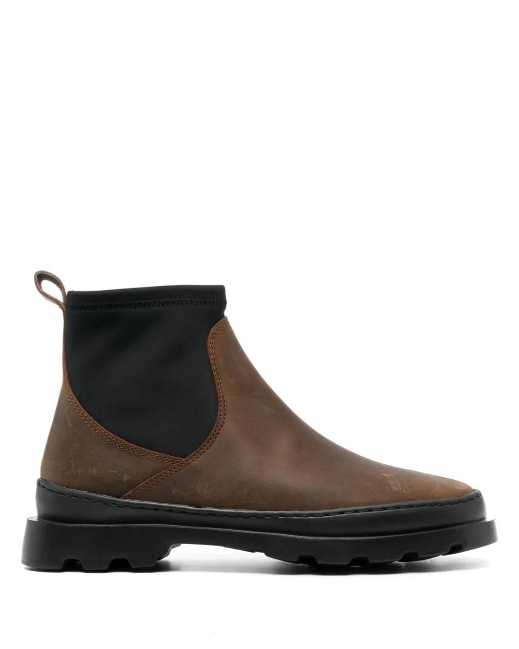 Camper Black Brutus Ankle-Length Boots
