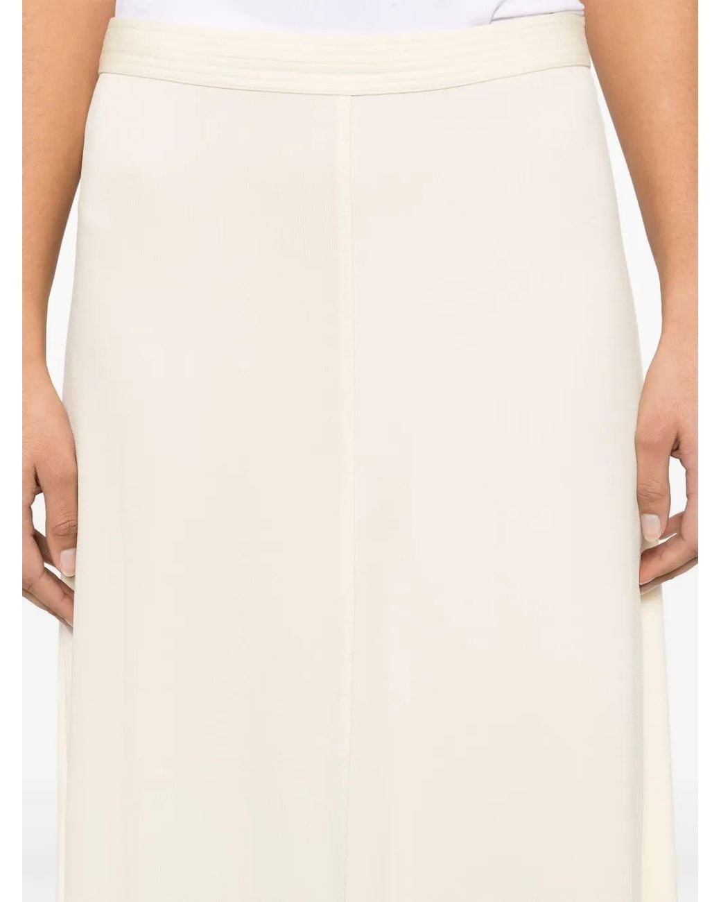 Totême Natural Jersey Long Skirt