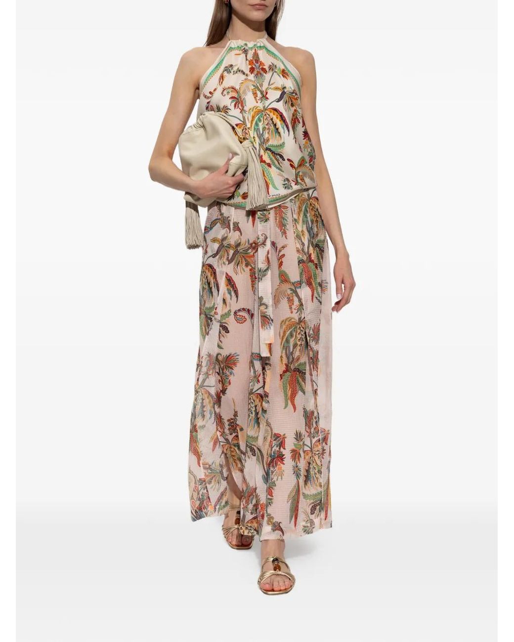Etro Multicolor Silk Top