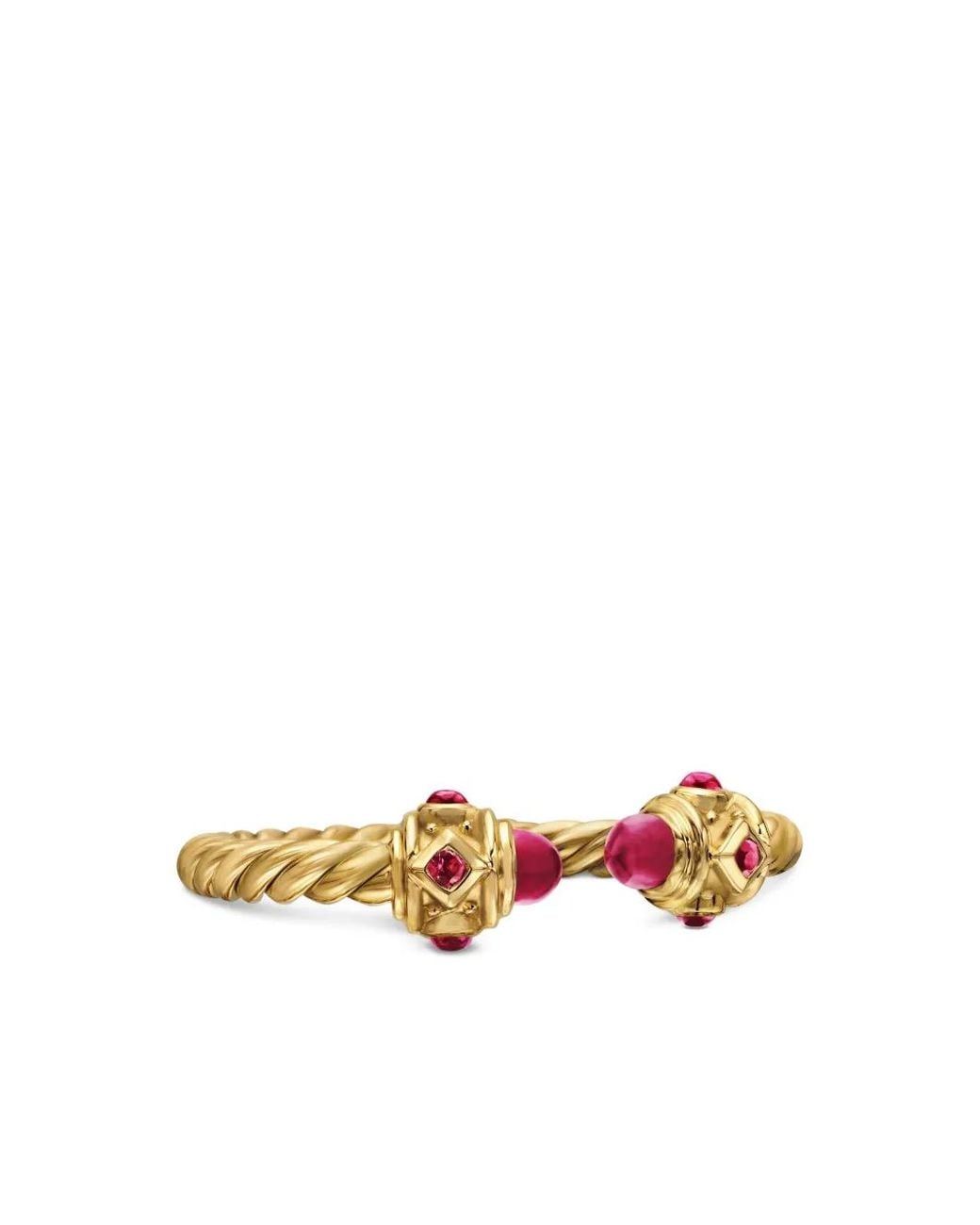 David Yurman White 18Kt Renaissance Ruby Ring (2.3Mm)