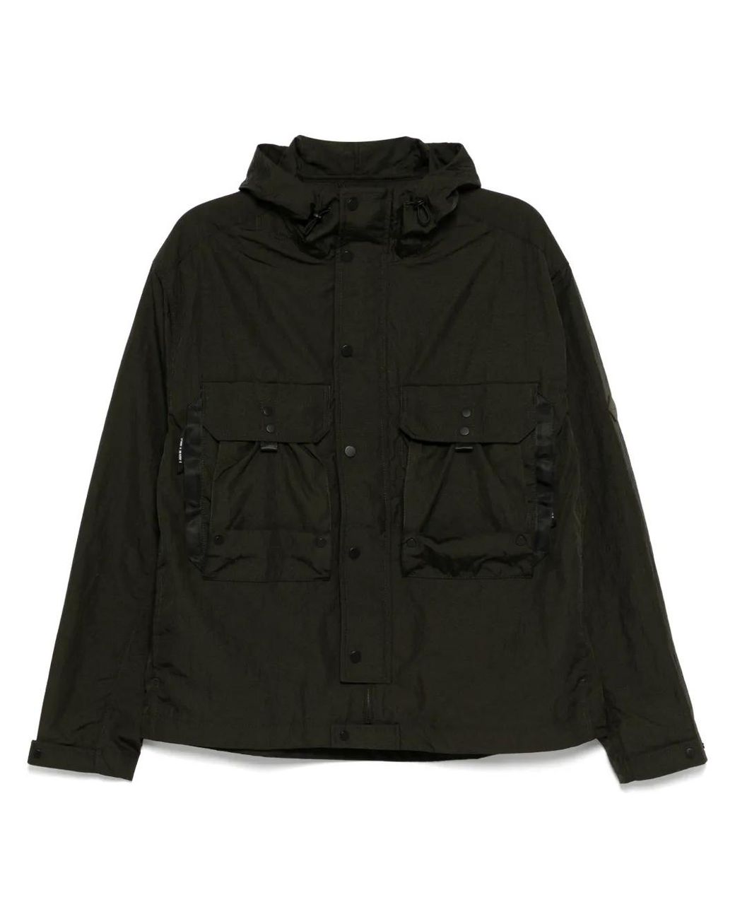 Spoonyard Black Front Pocket Light Weight Jacket