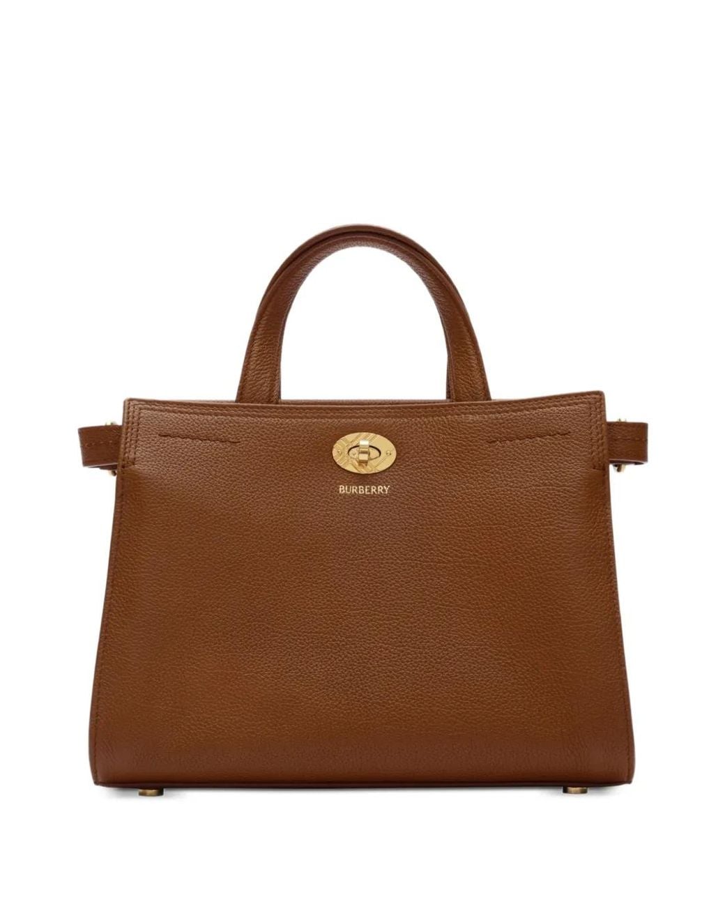 Burberry Brown Mini Check Cotswolds Tote