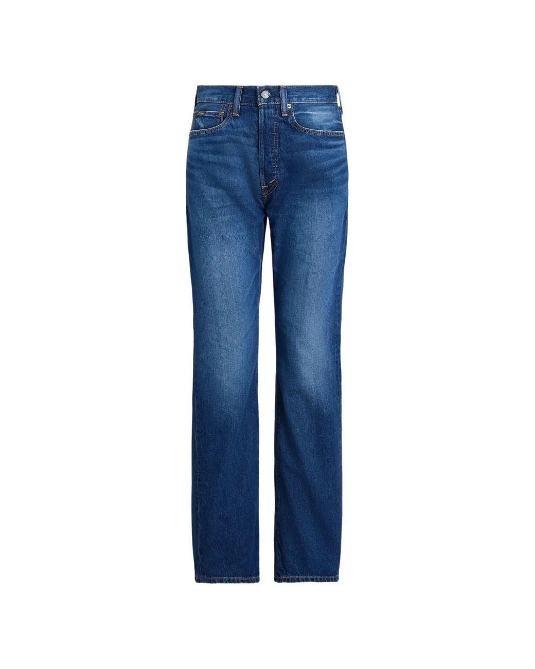 Polo Ralph Lauren Blue Washed Jeans
