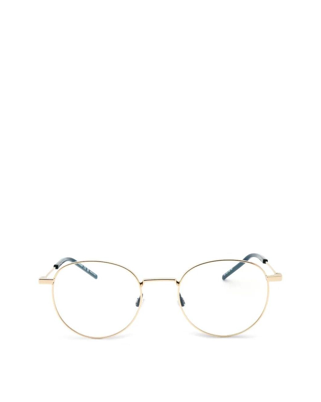 HUGO Natural Round-Frame Glasses for men