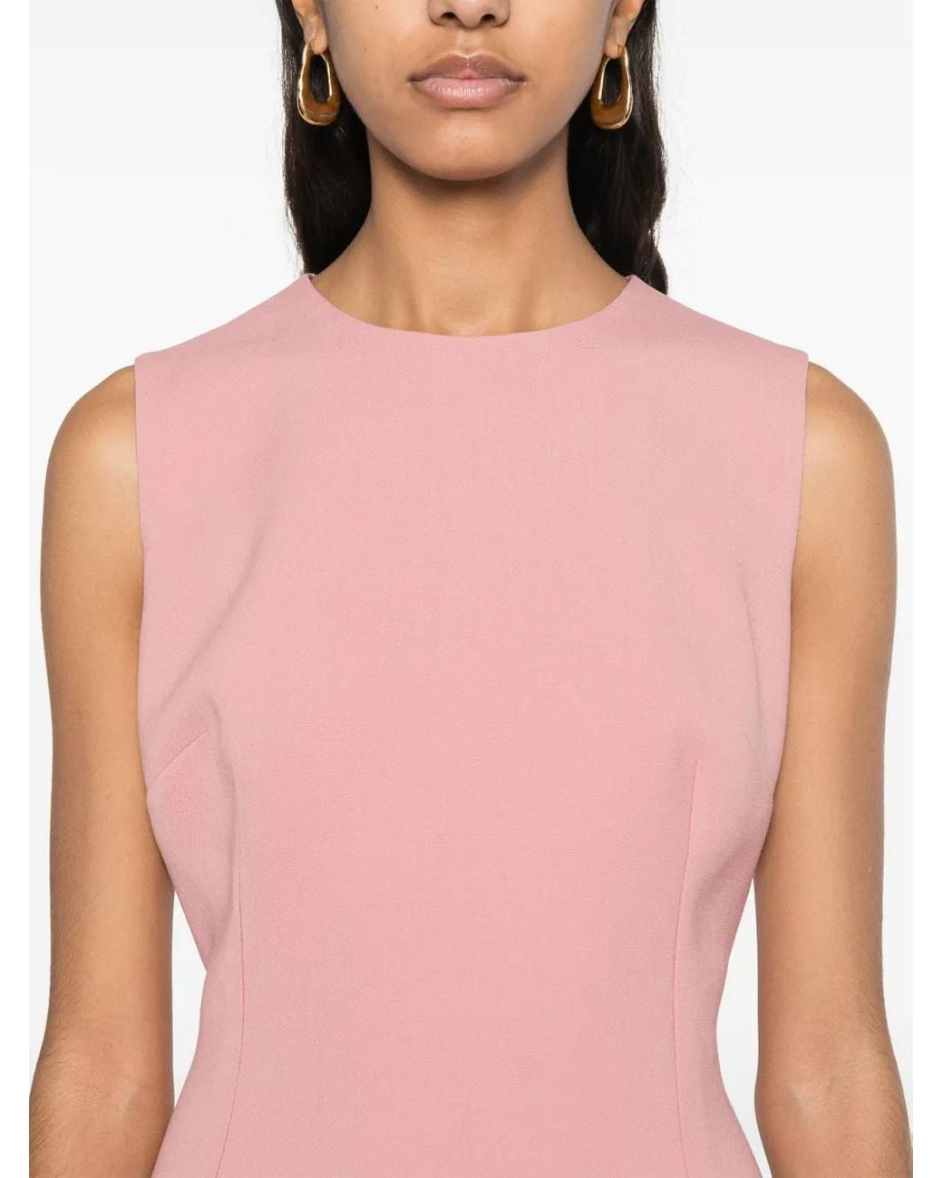 Dolce & Gabbana Pink Dna Virgin-Wool Dress