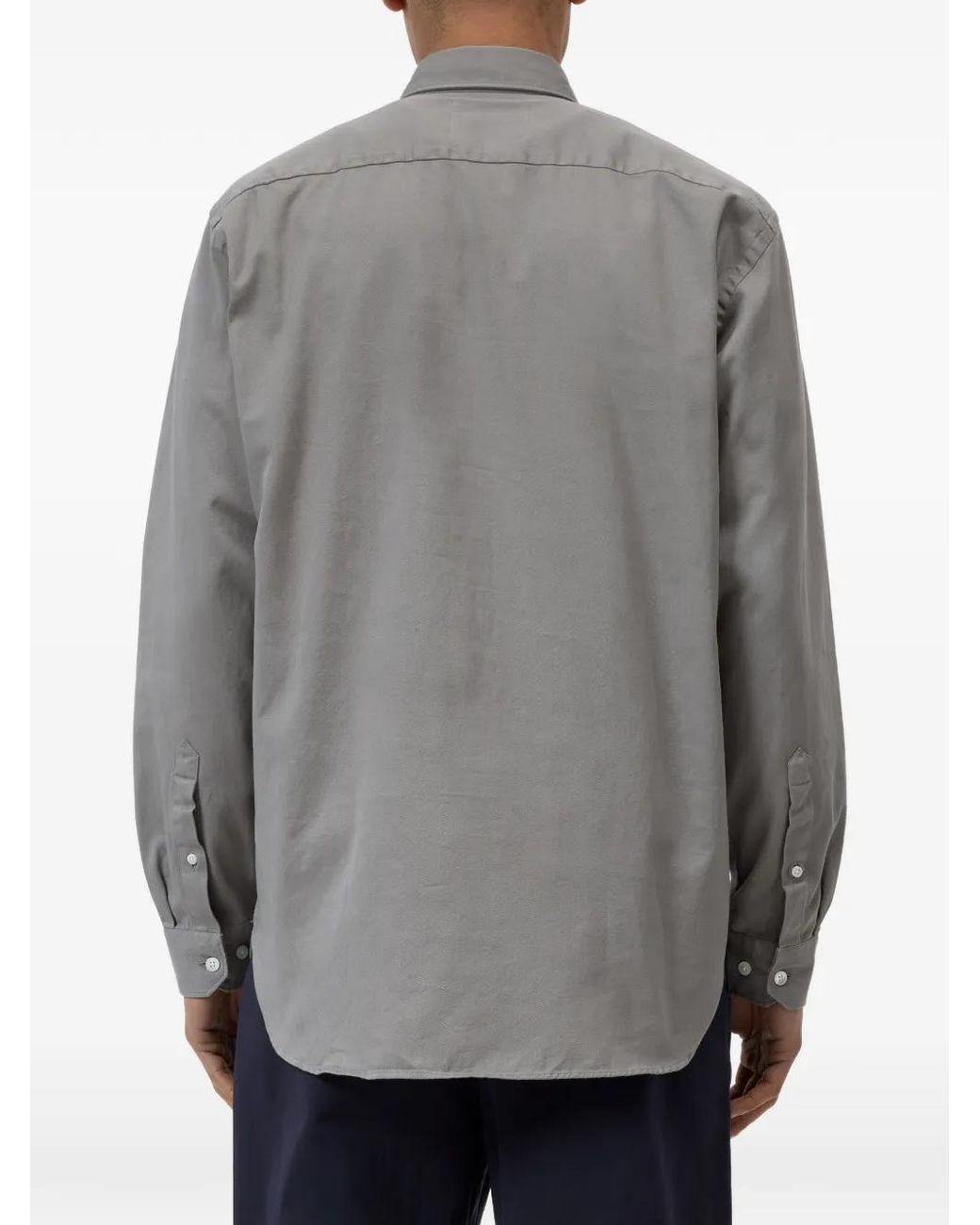 Closed Gray Chemise Boutonnée À Poche Poitrine for men