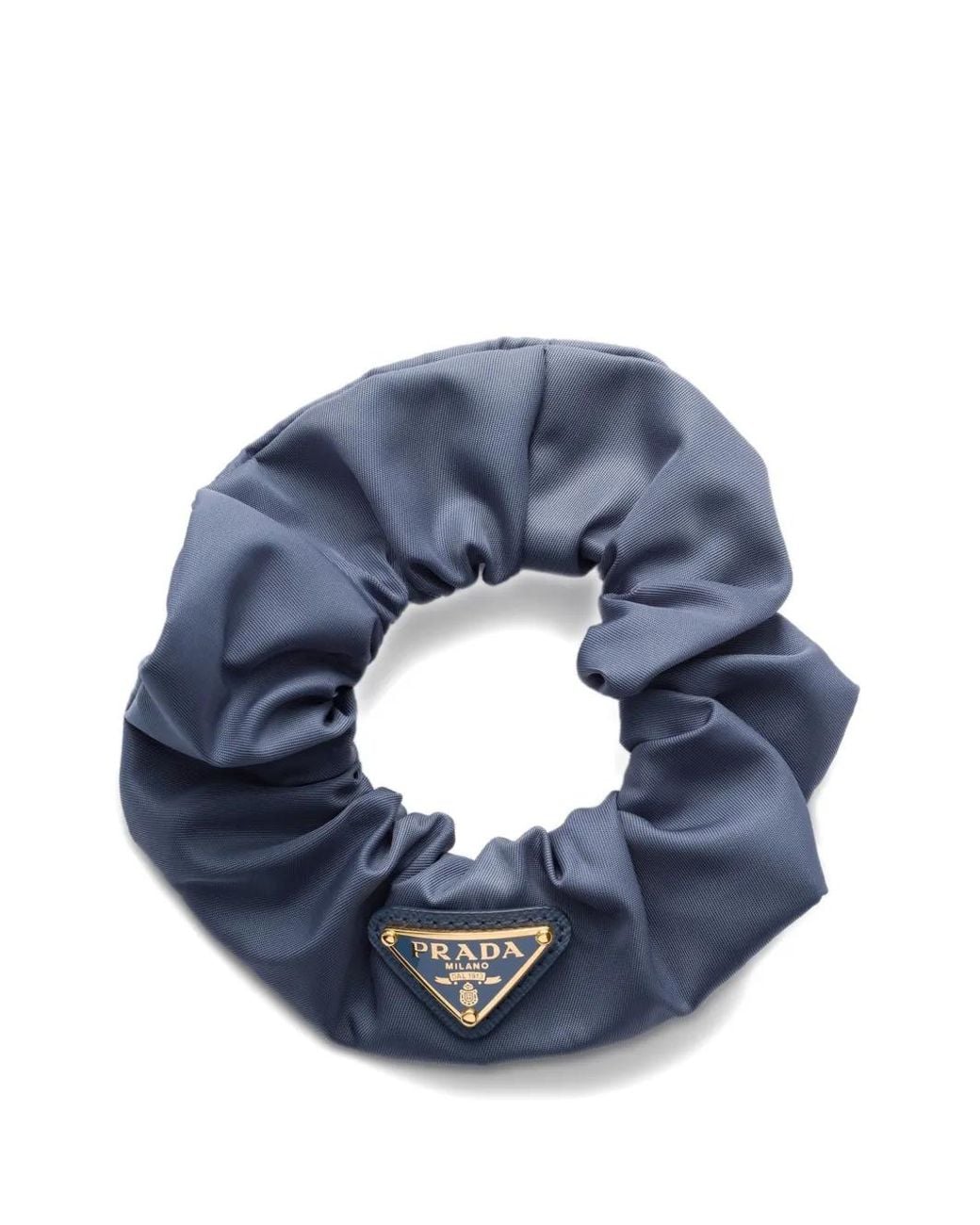 Prada Blue Re-Nylon Scrunchie