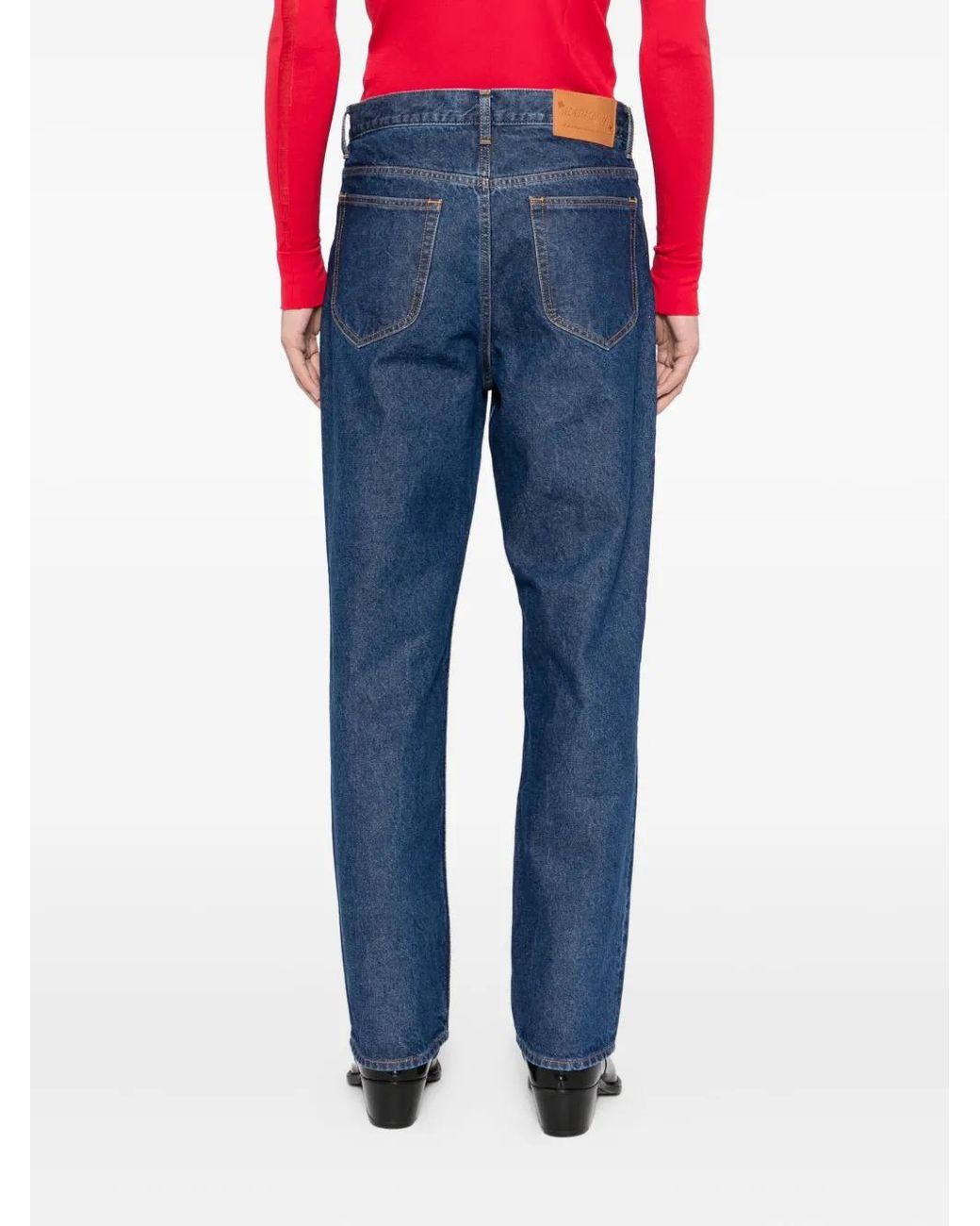 MASU Jeans Mit Logo-Patch in Blue für Herren