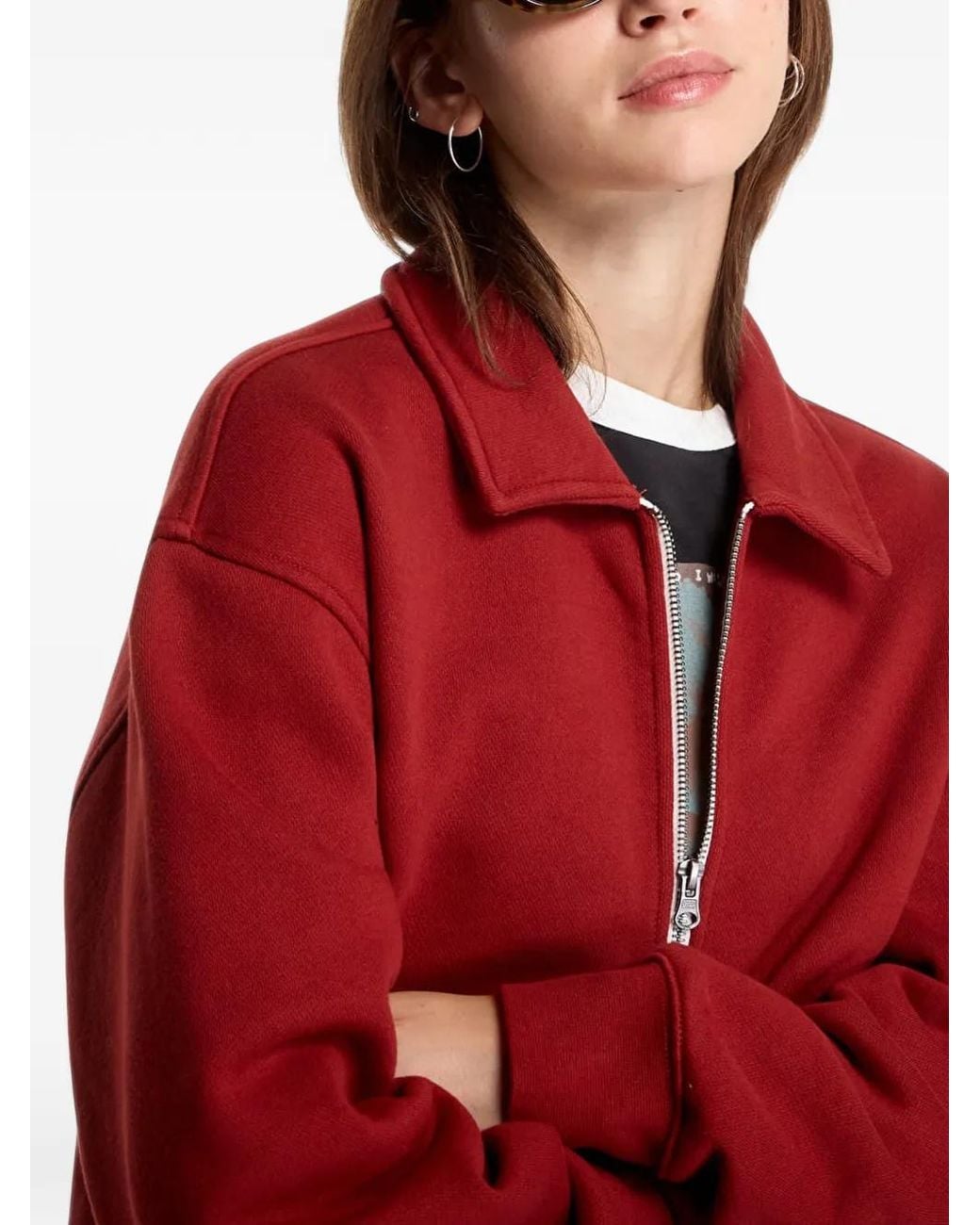 Vans Red Alanna Fleece Jacket