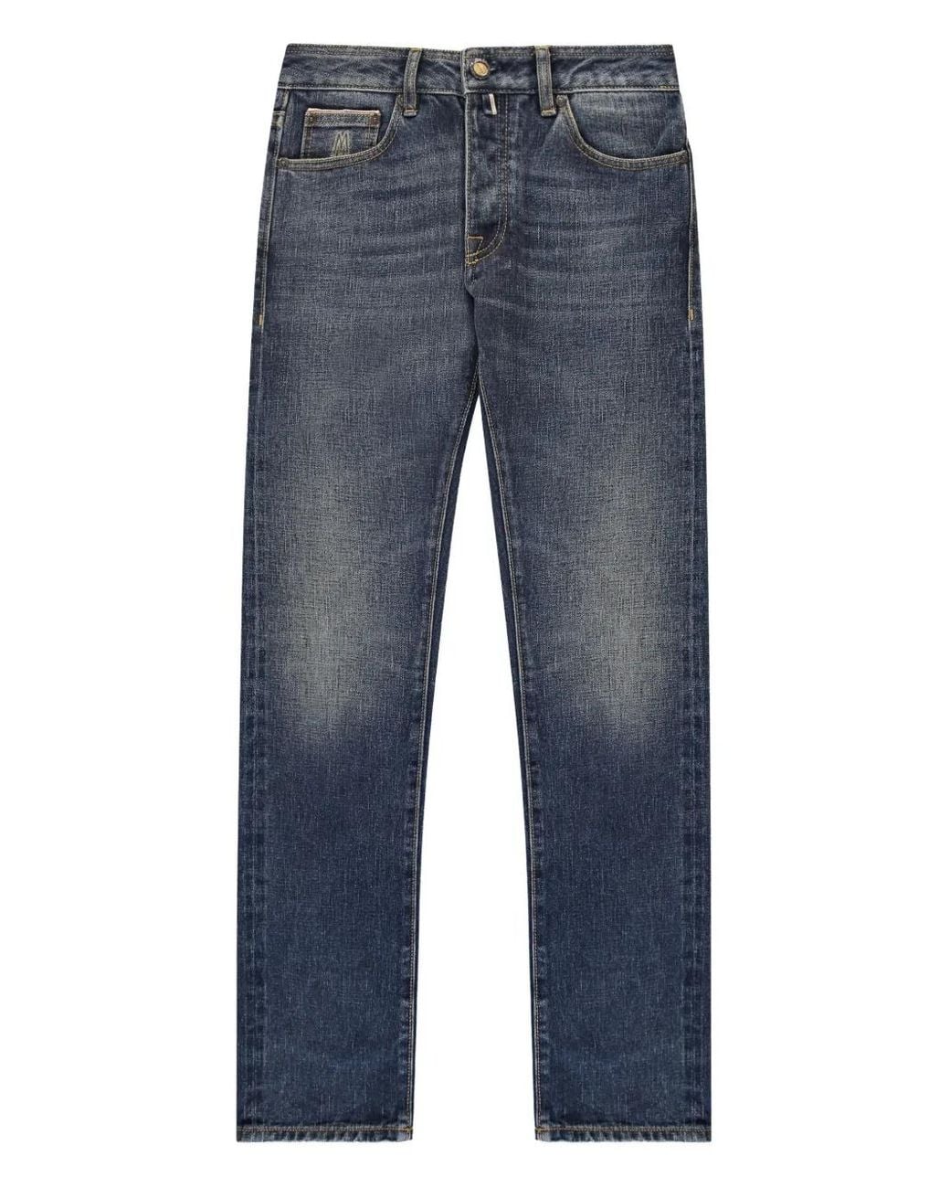Moorer Blue Five-Pockets Jeans for men