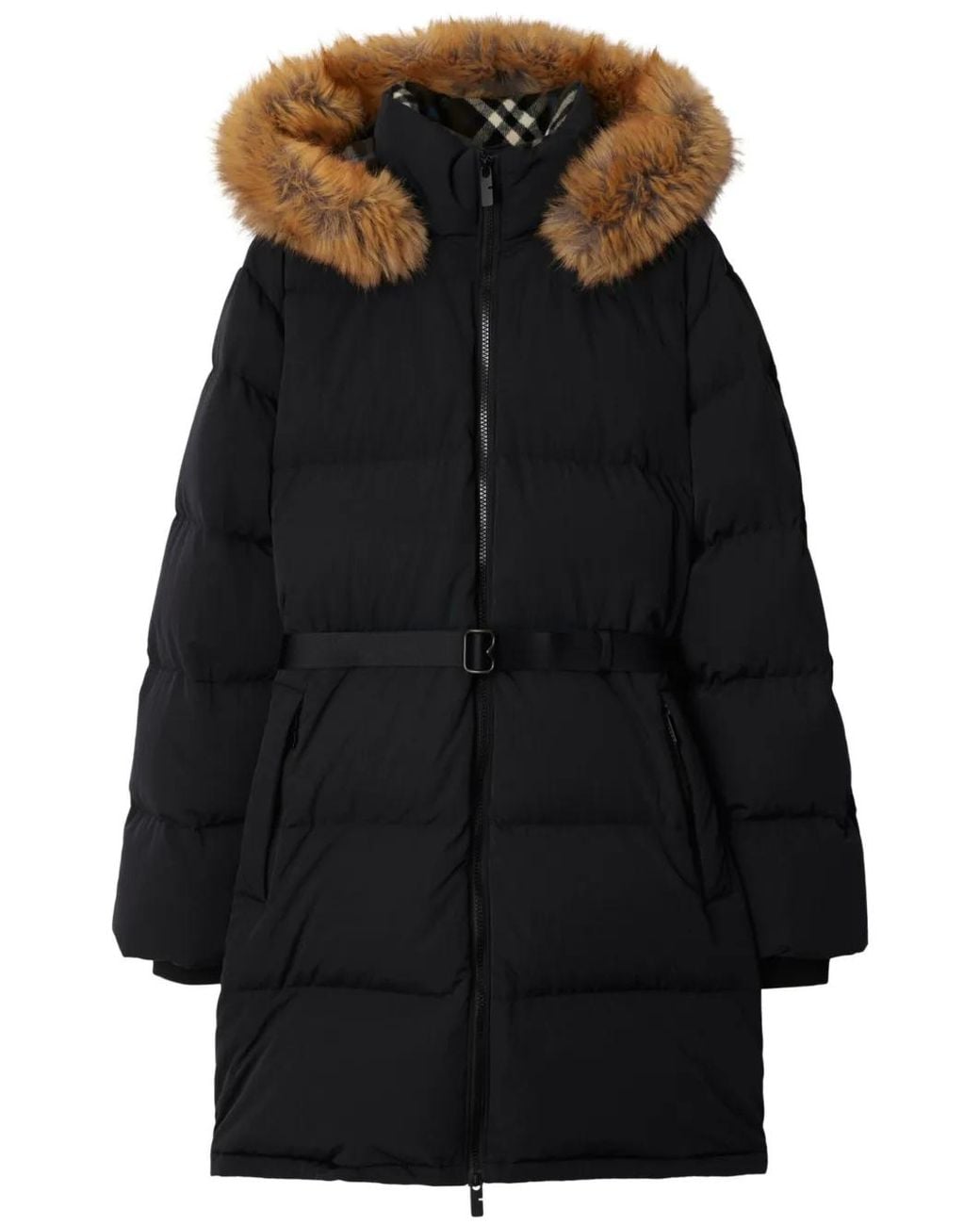 Burberry Black Puffer Coat