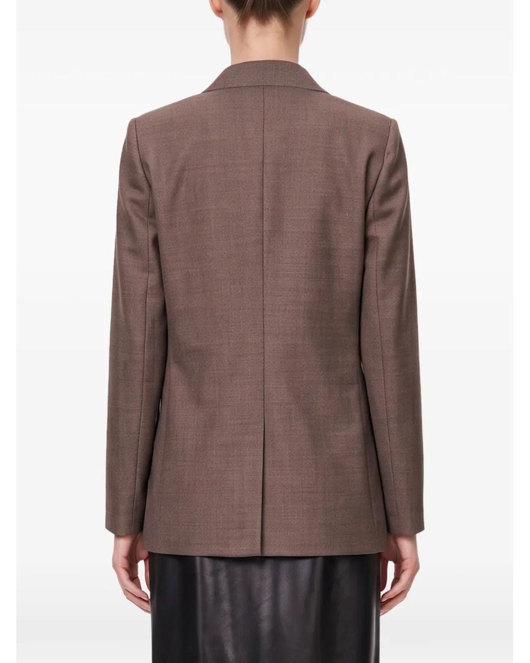 Antonelli Brown Double-Breasted Blazer