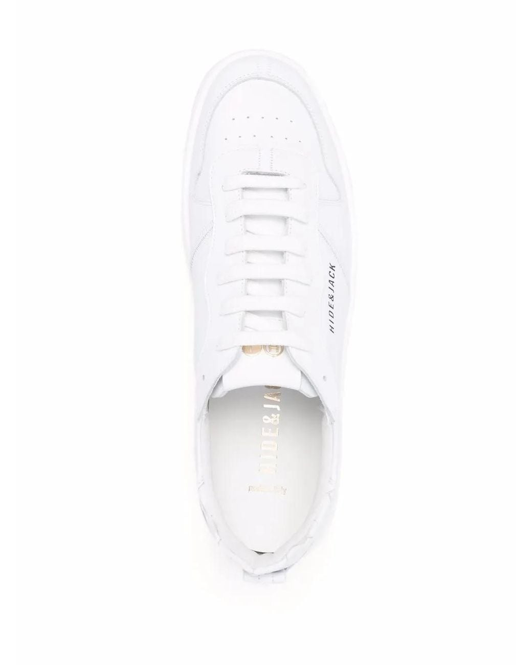 HIDE & JACK White Phantom Low-Top Sneakers for men