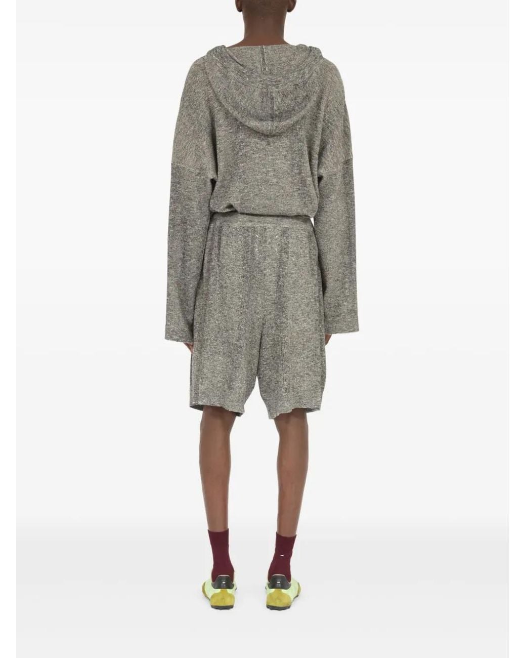 Maison Margiela Gray Chiné Shorts for men
