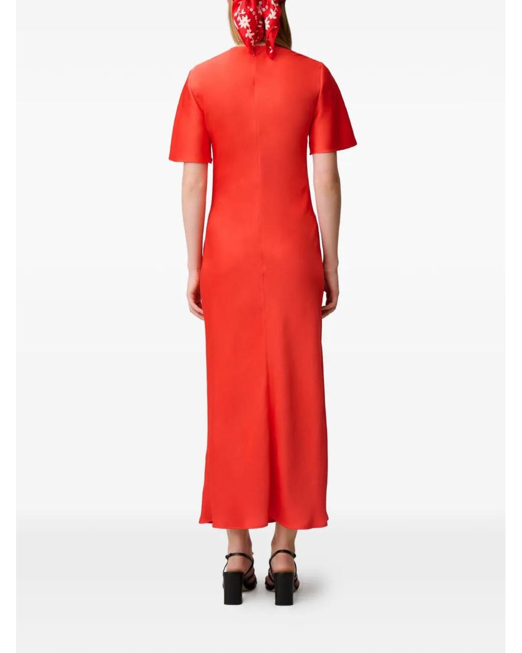 Claudie Pierlot Flared Jurk Met Uitgesneden Details