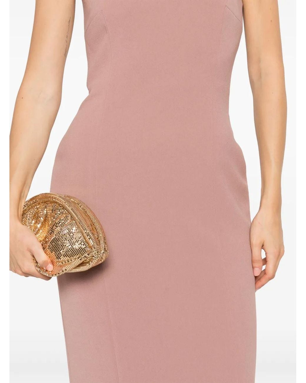 Solace London Pink Maxi Dress Andreson